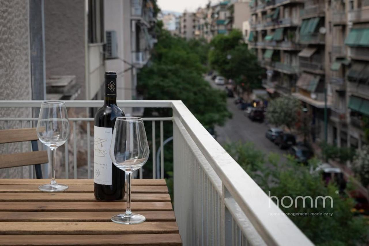 34Sqm Minimal Homm Apartment With Acropolis View Athens Exterior photo
